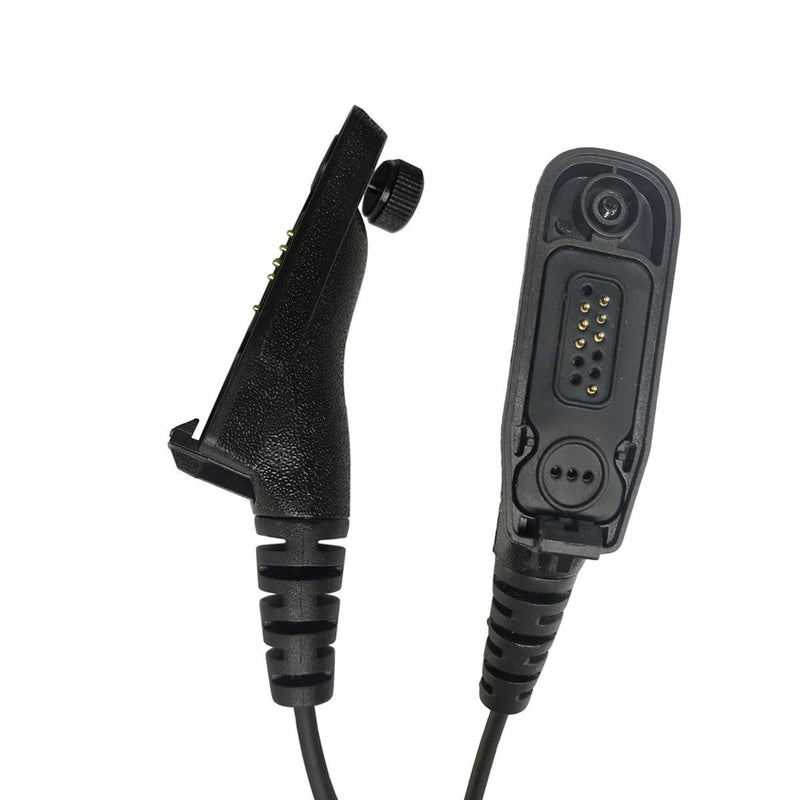 [Australia - AusPower] - XPR 7550 Earpiece for Motorola XPR 6350 6550 XPR 7350 Two Way Radio Walkie Talkie Headset with Acoustic Tube and PTT Mic-LeiMaxTe 