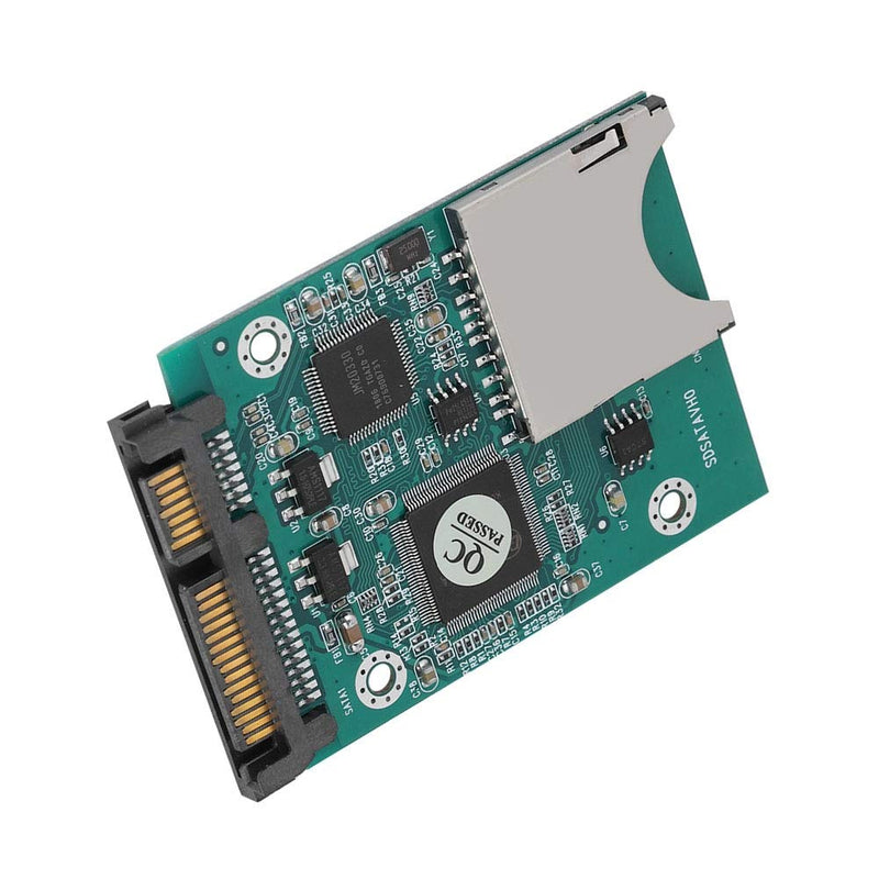 [Australia - AusPower] - ASHATA Memory Card Adapters,22MB/s Fast Transmission SD/SDHC/SDXC/MMC Memory Card to 2.5in 7+15P SATA Converter Adapter Suitable for DOS,Windows 98SE,Me, 2000,XP and Vista,Linux,MAC OS. 