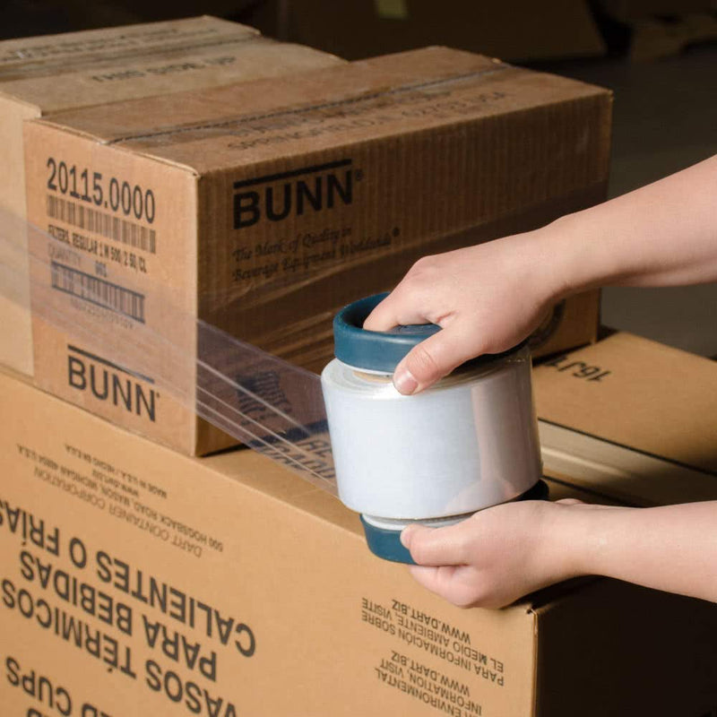 [Australia - AusPower] - WOD SF-755 Durable Plastic Hand-Saver Lightweight Compact Stretch Film Wrap Holder & Dispenser Designed - Ideal for Shrink Film Wrapping Applications: Fits Any 3" in. Core (1-Pair) For 3" core (Pack of 1) 