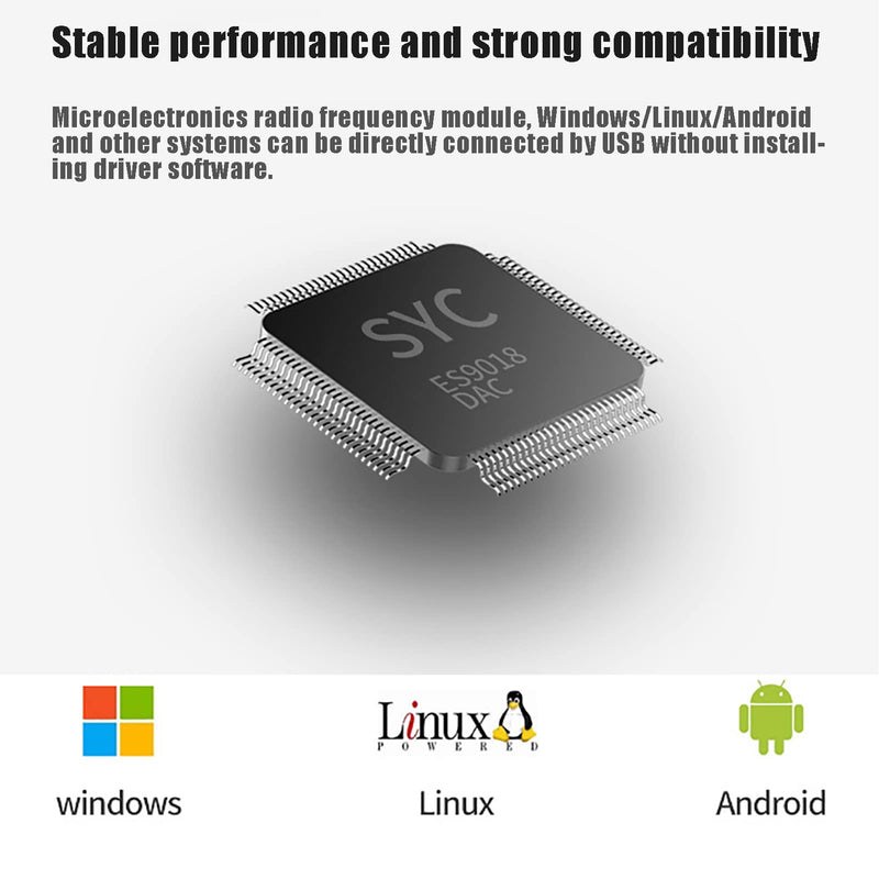 [Australia - AusPower] - Riversmerge 13.56Mhz IC ISO14443A RFID Reader for F08/Classic S50 Card Mini USB Keyboard Emulation Compatible with Windows/Android/Liunx System + 5pcs Card Mini IC 13.56Mhz 