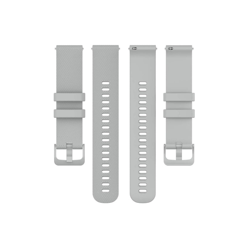 [Australia - AusPower] - Yeejok 22mm Watch Bands Compatible for Fossil Men's Gen 6/5E 44mm/ Gen 5LTE/ Gen 5 Carlyle Garrett/Women's Julianna/Gen 4 Explorist HR, Metal Watch Strap + Silicone Sport Bands, Black+Grey Black & Gray 