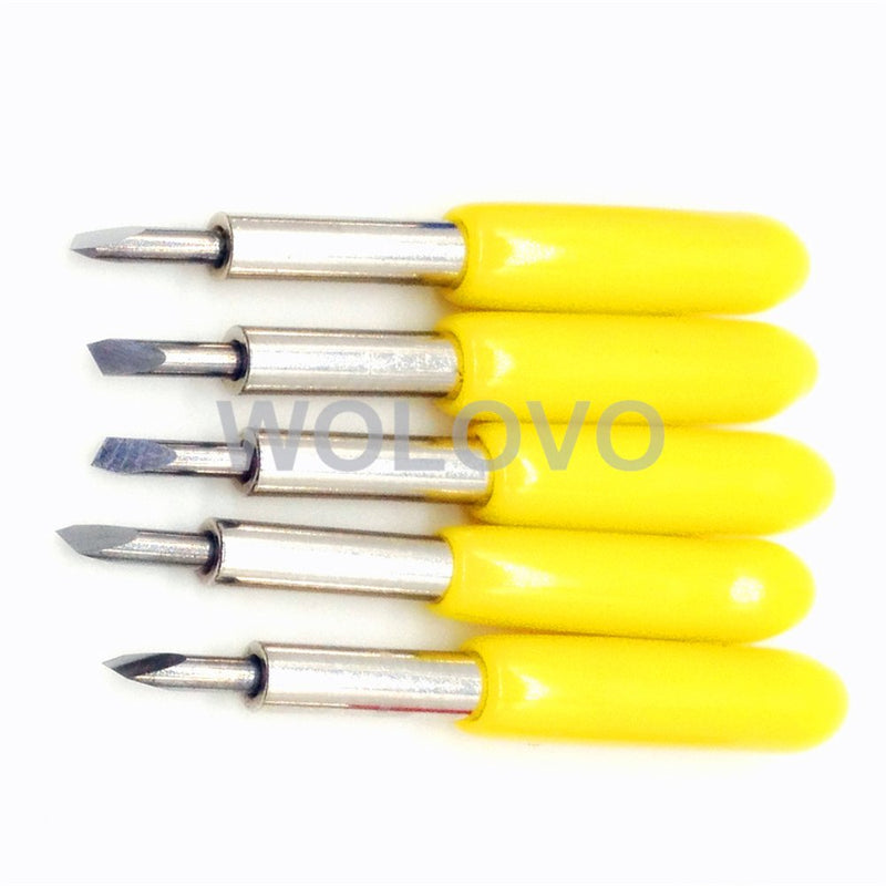 [Australia - AusPower] - 1Set(15pcs) Extra Long Service Life 30/45/60 Degree Roland Blades Plotter Vinyl Cutter Knife 