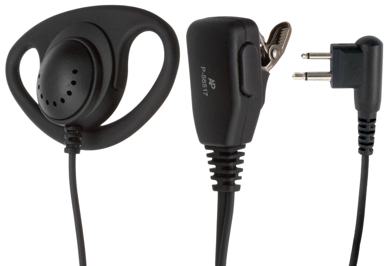 [Australia - AusPower] - Artisan Power P-56517: D-Shape 2-Wire Headset for Motorola CLS1410 and CLS1100 2-Way Radios: PMLN5001, HKLN4599, 56517 