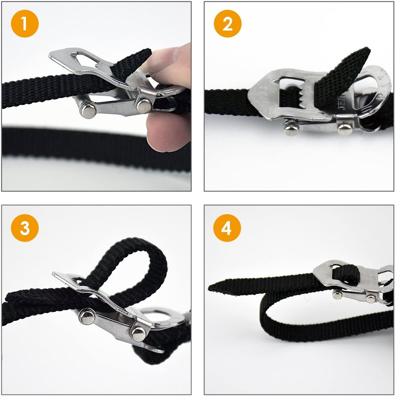 [Australia - AusPower] - YBEKI Bike Pedals with Clips and Straps, for Exercise Bike, Spin Bike and Outdoor Bicycles, 9/16-Inch Spindle Resin/Alloy Bicycle Pedals, Half Year Warranty black 