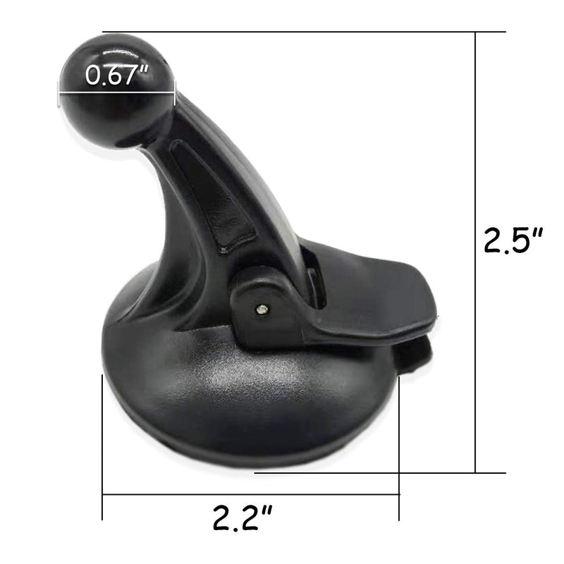 [Australia - AusPower] - TIHOOD GPS Windshield Mount Holder for Garmin Nuvi Suction Cup Car Windscreen (4PCS) 4PCS 