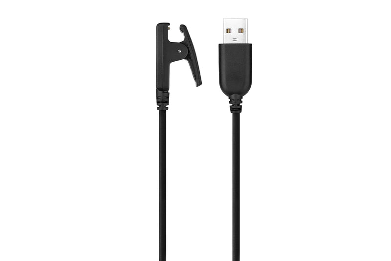 [Australia - AusPower] - JIUJOJA for Garmin Forerunner 735xt Charger Charging Clip Synchronous Data Cable and 2Pcs Free HD Tempered Glass Screen Protector Replacment Charger for Garmin Forerunner 735 Smart Watch 