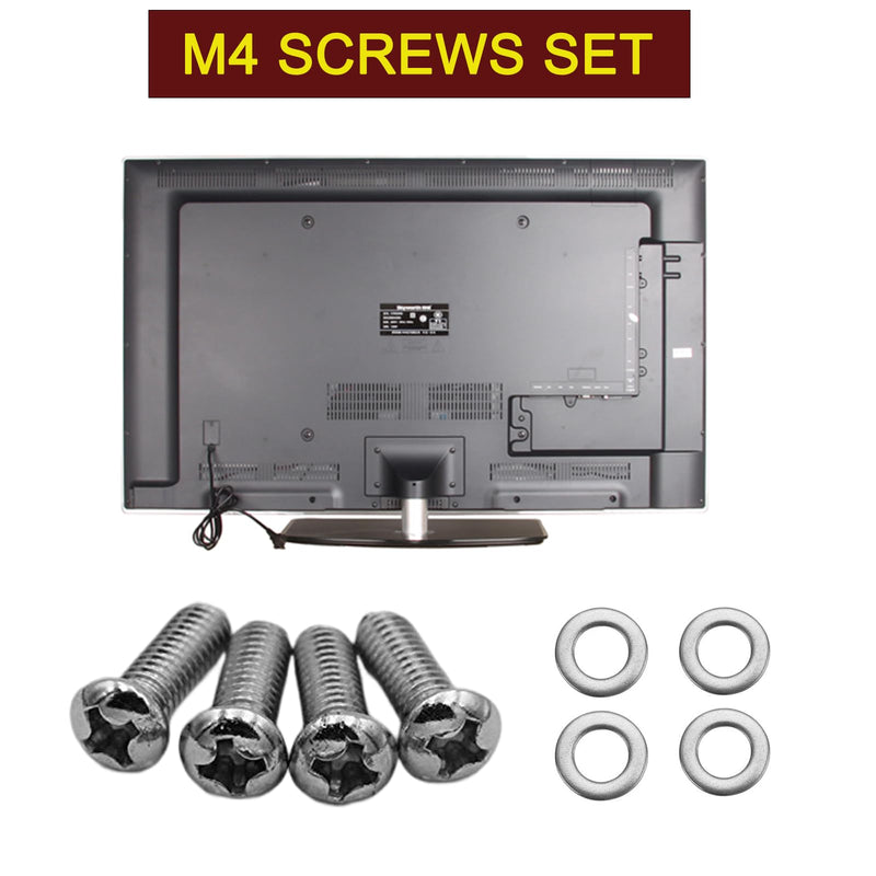 [Australia - AusPower] - M4 Screws M4x12mm for TV Mount or Monitor 30 Inch or Small Set of 2 