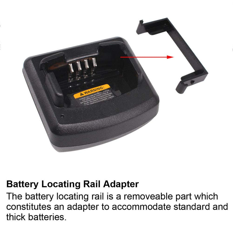 [Australia - AusPower] - Rapid Charger Compatible for Motorola CP110 RDM2070D RDU4100 RDV5100 RDU2020 RDU2080D RDV2020 RDV2080D RDM2080 RDU4160D Radio RLN6305 RLN6308 RLN6332A 