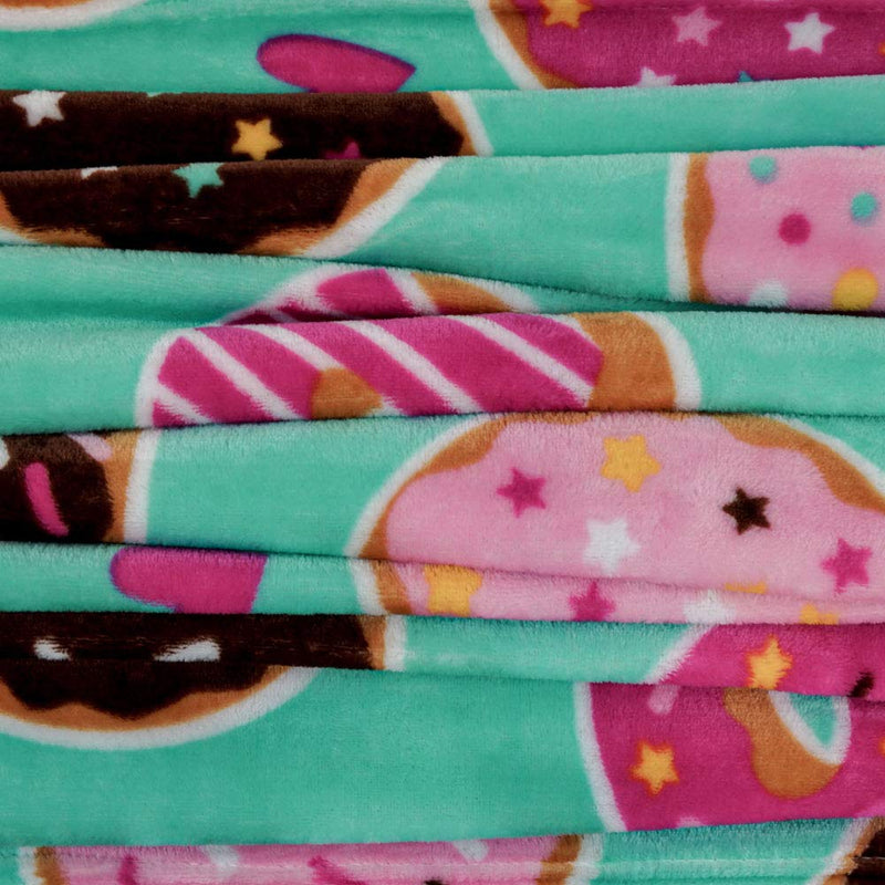 [Australia - AusPower] - Infinity Republic - Donut Day Dreams Super Plush Blanket - Perfect for Gifts, Kids, Teens, & More! 