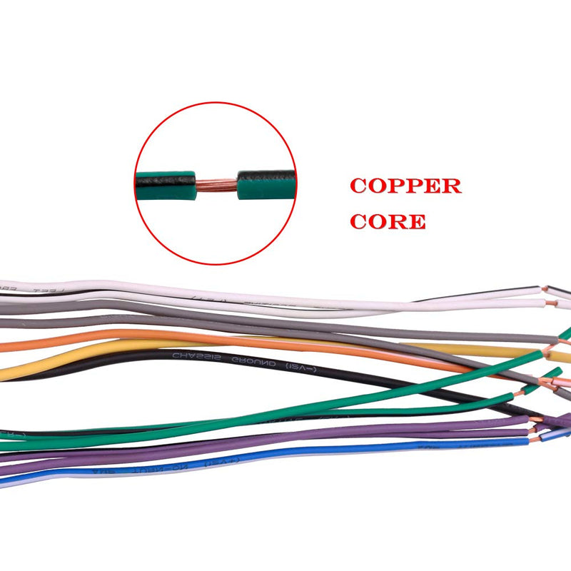 [Australia - AusPower] - Car Stereo Radio Wire Harness Plug and Antenna Adapter for Some GM Pontiac Saturn Vehicles 