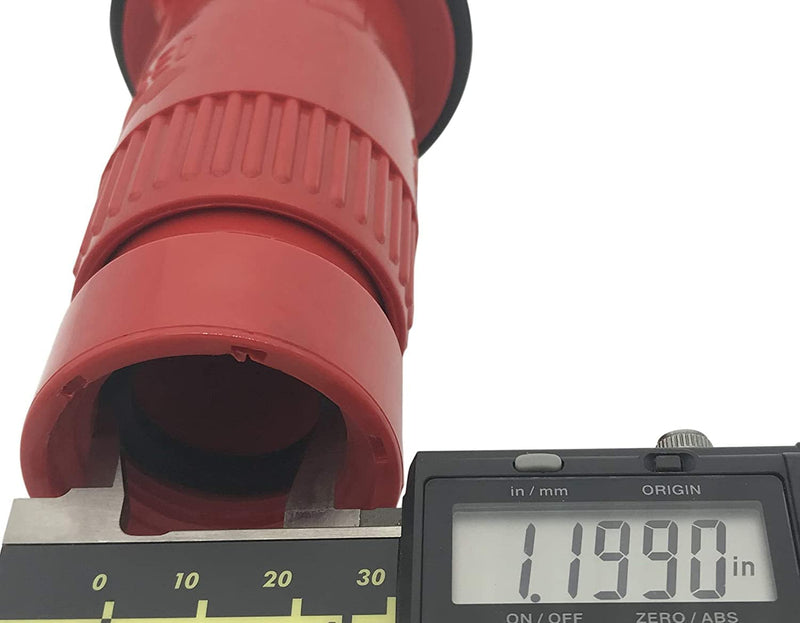 [Australia - AusPower] - Happy Tree 1" NPSH Fire Hose Nozzle Thermoplastic Fire Equipment 22 gpm 1"NPSH 