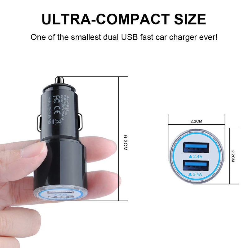 [Australia - AusPower] - Fast Car Charger Android, Fast Charging Micro USB Cable Compatible for Samsung Galaxy S7 S6 J8 J7 J6 J5 J4 J3,Note 5 4 3, Moto E4 E5 G4 G5 G6 Play,LG K10 K20 K30 G2 G3 G4 Prime 2,LG Stylo 2 3 Plus 