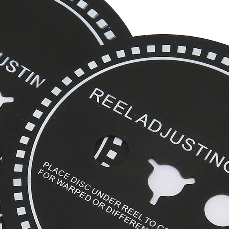 [Australia - AusPower] - 2PCS Nab HUB Adapter Spacer, Silicone Reel Adjusting Disc for Reel to Reel Tape Recorder, Black, Easy to Install and Remove (0.8mm) 0.8mm 