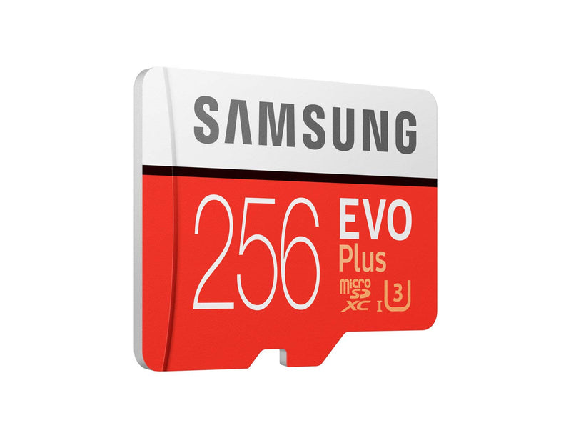 [Australia - AusPower] - Samsung 256GB EVO Plus Class 10 UHS-I microSDXC U3 with Adapter (MB-MC256GA) 256 GB 