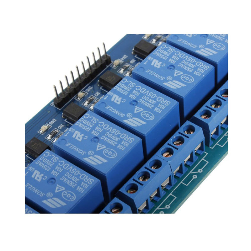 [Australia - AusPower] - Xiuxin 2pcs 5V 8 Channel Relay Module Board for Arduino PIC AVR DSP ARM 