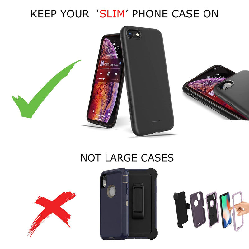 [Australia - AusPower] - RevereSport Compatible iPhone 12 Running Armband. Phone Arm Holder for Sports, Gym Workouts and Exercise 6.1" - 12 
