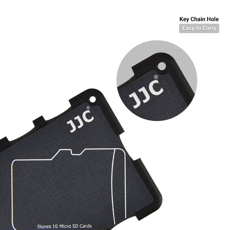 [Australia - AusPower] - 10 Slots Micro SD Card Case Holder Storage Organizer, Ultra Slim Credit Card Size Lightweight Portable TF MSD Memory Card Storage 10 Micro SD Card Slots 