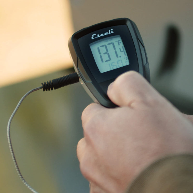 [Australia - AusPower] - Escali SpotIR Infrared Surface and Probe Digital Thermometer, Standard, Grey/Black Handheld 