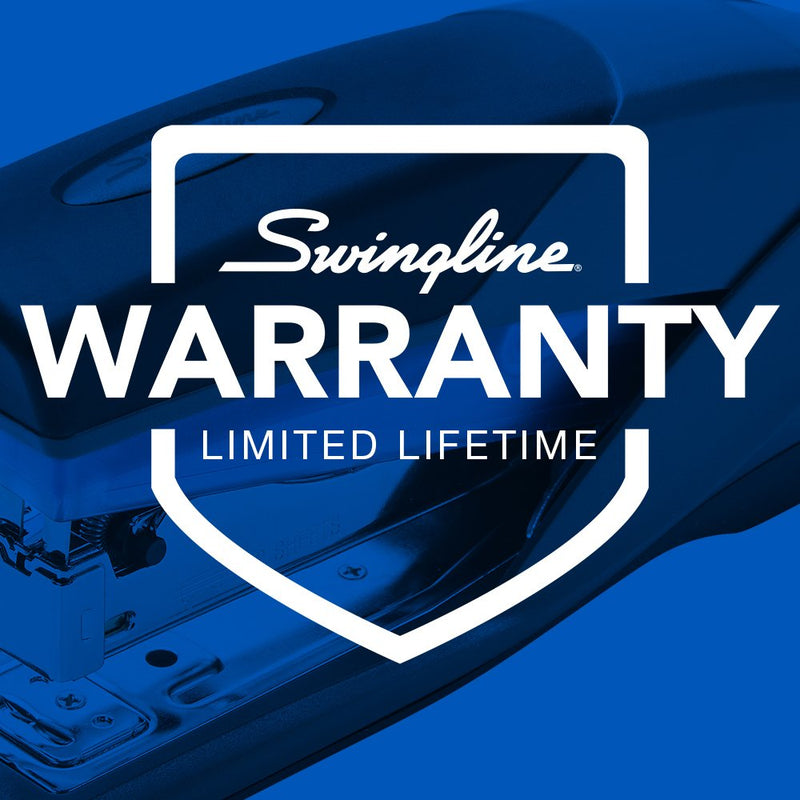 [Australia - AusPower] - Swingline Stapler, Optima 25, Full Size Desktop Stapler, 25 Sheet Capacity, Reduced Effort, Blue/Gray (66404) - SWI66404 Pack of 1 
