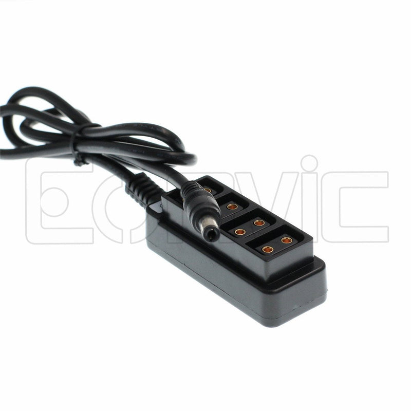 [Australia - AusPower] - Eonvic D-tap B Type 4-Port Female Splitter Hub to DC 2.5 Power Supply Cable for Tilta Camera 