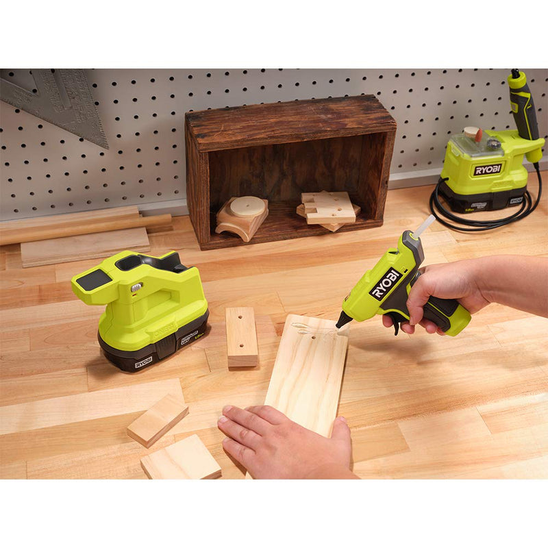 [Australia - AusPower] - Ryobi 18V Cordless Compact Glue Gun Tool ONLY Small, Compact, Mini 