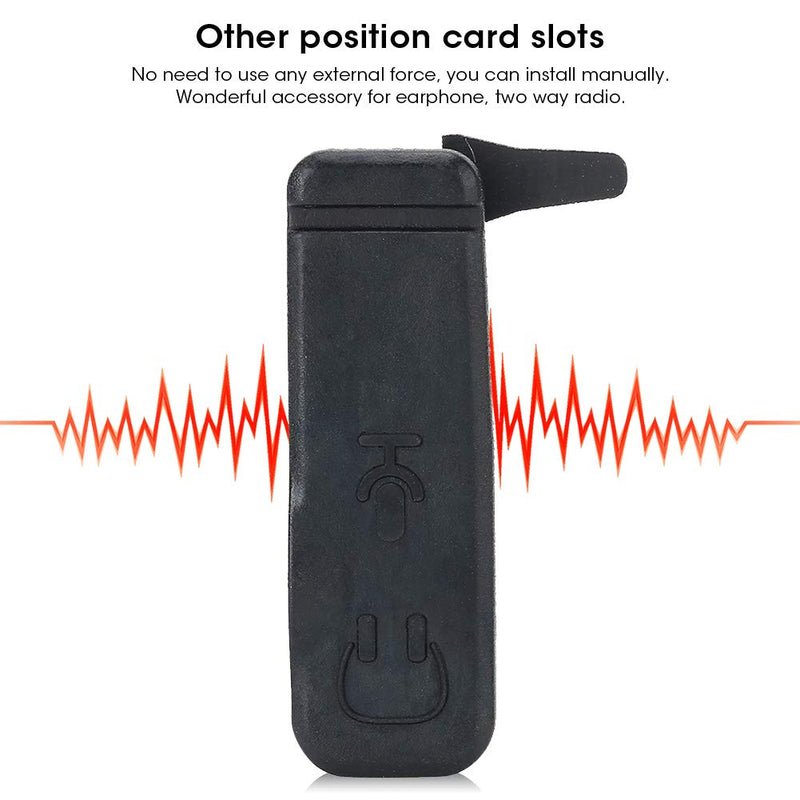 [Australia - AusPower] - PUSOKEI 10Pcs Dust Cover for Radio for Motorola, Two Way Radio Headphone Jack for CP200 CP040 CP140 CP160 CP180 GP3188 GP3688 EP450 Two Way Radio, Silicone Dustproof Cover Accessory 