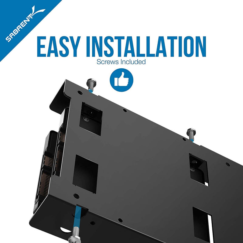 [Australia - AusPower] - SABRENT 2.5 Inch to 3.5 Inch Internal Hard Disk Drive Mounting Bracket Kit (BK-HDDF) 
