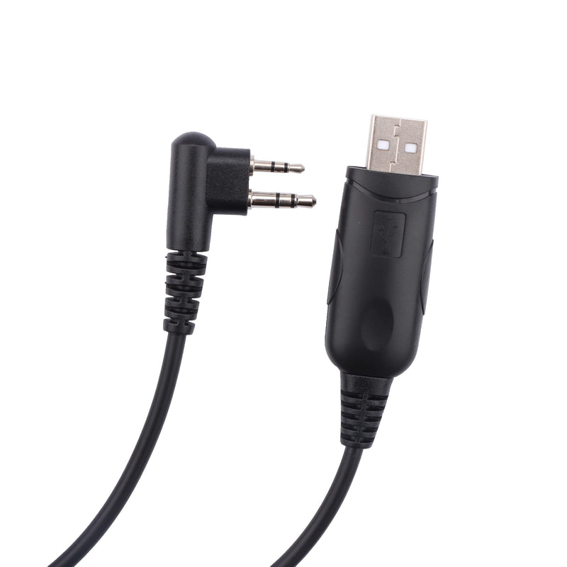[Australia - AusPower] - Motorola Programming Cable Compatible with CP200 CP200D CP100D BPR40 CP185 RDM2070D Two Way Radio Walkie Walkie (2 Pin) 2 Pin-Motorola 
