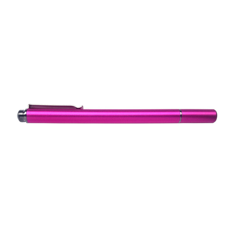 [Australia - AusPower] - Precision Disc Stylus Styli with Pen Clip Cap for iPad, iPhone, iPad Air, iPad Mini, Samsung Galaxy and Other Touch Screen Devices - Rose 