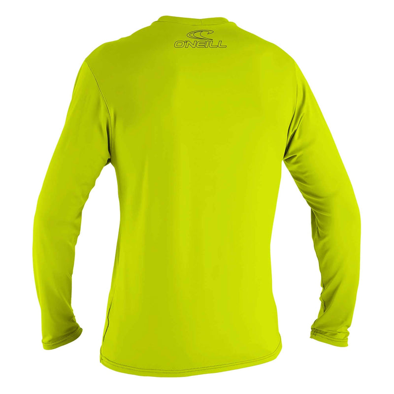 [Australia - AusPower] - O'Neill Youth Basic Skins UPF 50+ Long Sleeve Sun Shirt 4 Lime 