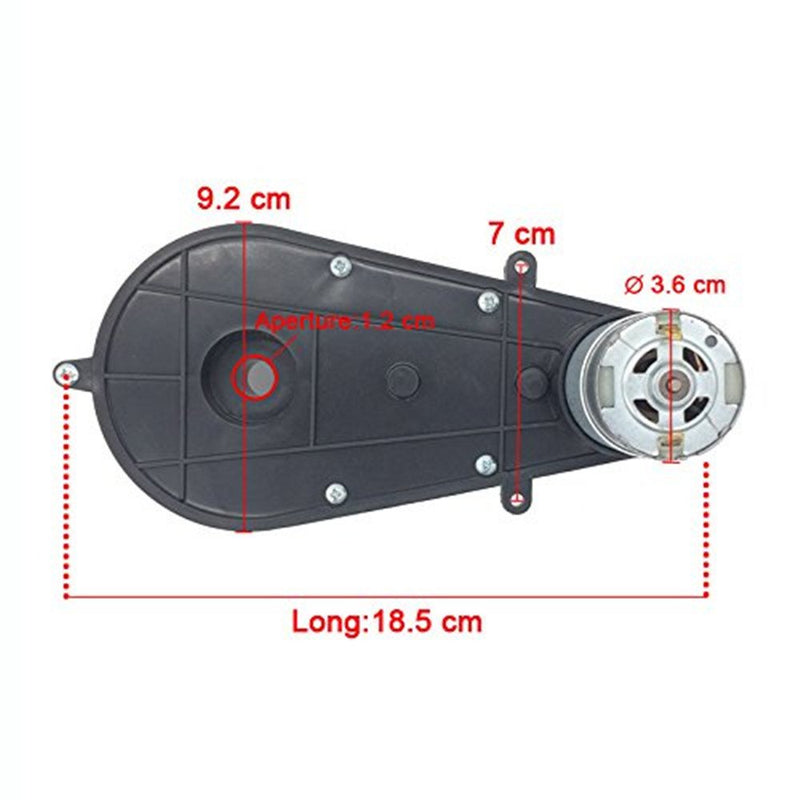 [Australia - AusPower] - 550 15000RPM Gearbox 12V Electric Motor Gearbox Kids Ride On Cars Motorcycles RS550 Drive Engine Match Children's Ride on Toys 