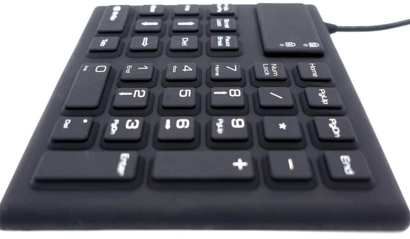[Australia - AusPower] - DSI Portable Silicone 32 Key Numeric Keypad Rigid Waterproof KP-JH-SFR33 