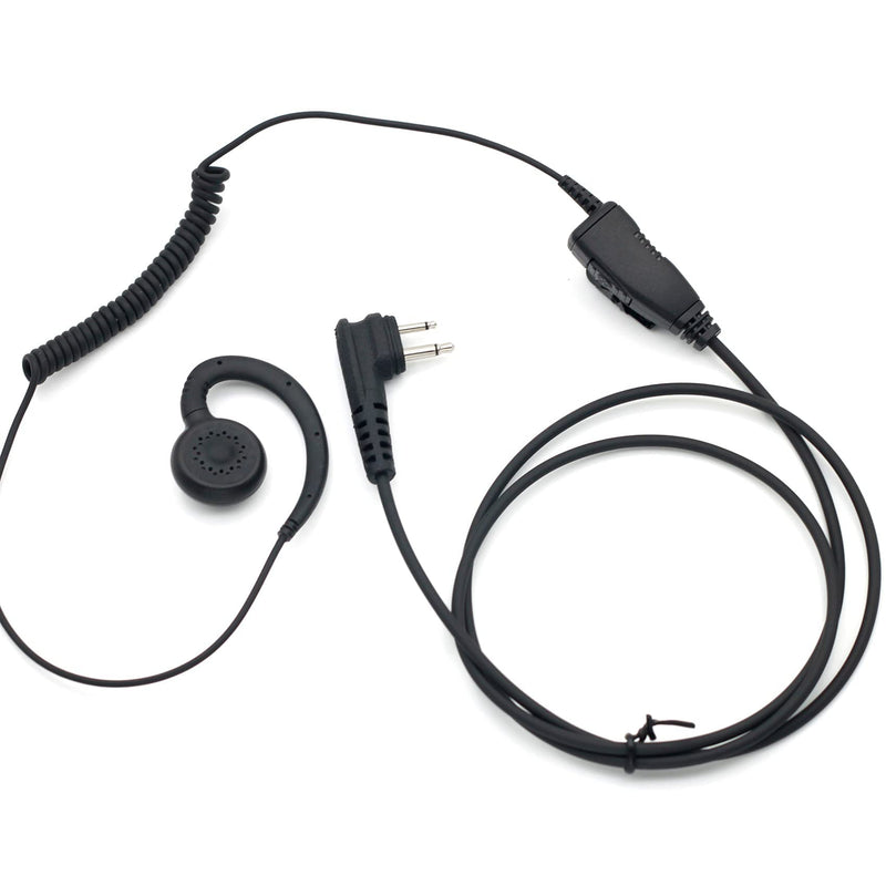 [Australia - AusPower] - Kymate HKLN4604 HKLN4604A HKLN4604B Radio Earpiece with Mic for Motorola Radios CP185 CP200D CLS1110 CLS1410 DTR700 DTR620 RDV5100 RDM2020 RDU4160 RMU2080D Replaces Headset, FBA-P115-PM01A-G5-S 