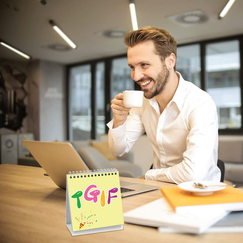 [Australia - AusPower] - Funny Desk Signs 30 Different Fun and Flip-Over Messages for Office Gifts Desk Accessories 