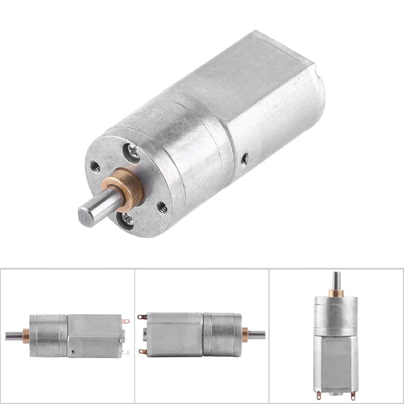 [Australia - AusPower] - High Torque Turbo Speed Reduction Geared Box Motor DC 12V Reduction Motor for DIY Toys(12V 100RPM) 