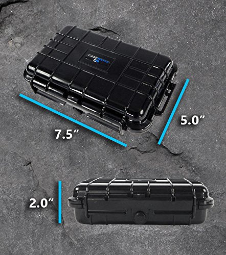[Australia - AusPower] - CASEMATIX Waterproof Case Compatible with Flir C5, C2, C3 Thermal Imager, Seek Shot pro, PerfectPrime Infrared Cameras with Rugged Exterior, Case Only 