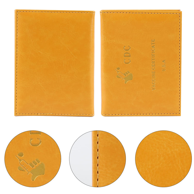 [Australia - AusPower] - Beupy 9 PCS Vaccine Card Protectors Marble Pattern Vaccination Card Protector PU Leather Vaccine Card Holders 3.7 * 4.4 Inch Business Card Protective Covers Travel Documents Organizer 