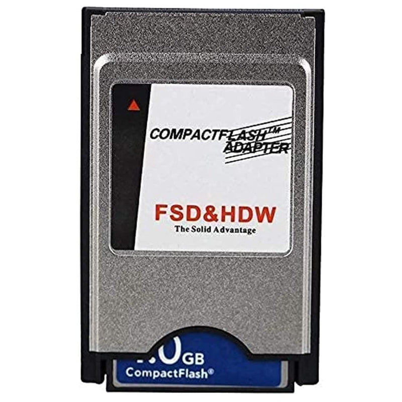 [Australia - AusPower] - New Compactflash Card to PC Card Adapter Notebook Laptop PCMCIA Compact Flash Memory Card Reader CNC 