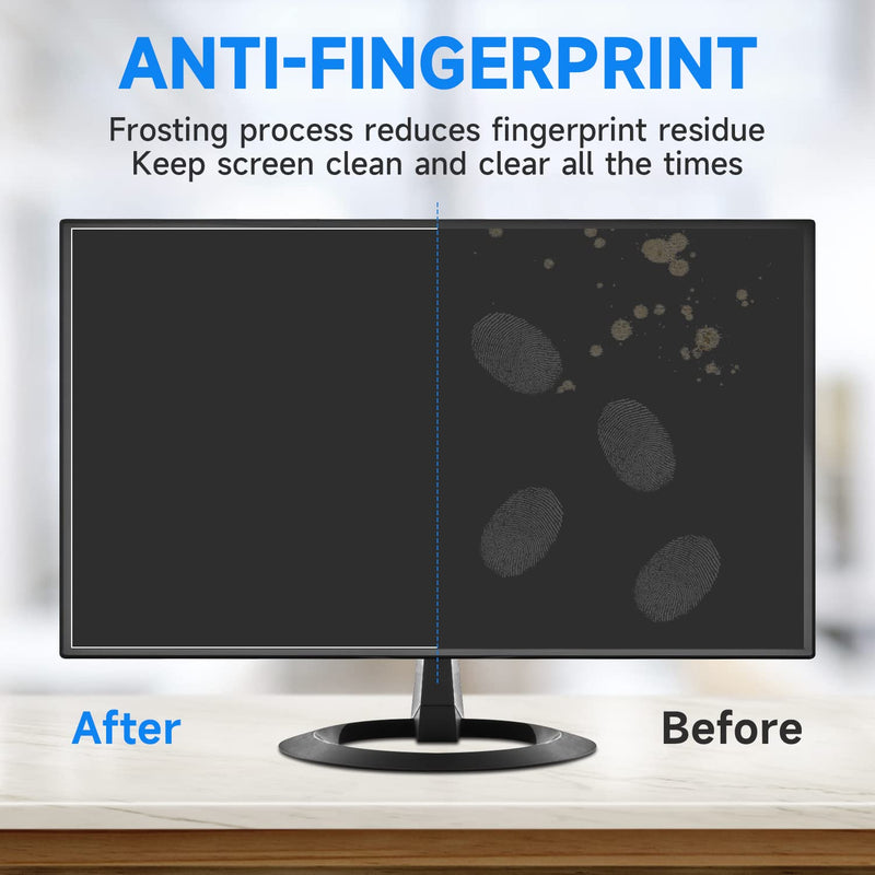 [Australia - AusPower] - 2 Pack 24 Inch Anti Glare Matte Screen Protector for 24 Inch 16:9 Sceptre/LG/Dell/HP/Acer/ViewSonic/ASUS/Aoc/Samsung Widescreen Monitor, Eye Protection Anti Scratch & Anti Glare Film 