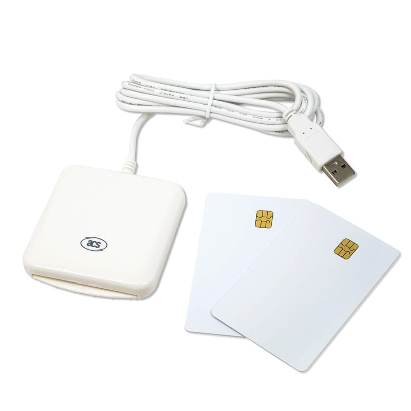[Australia - AusPower] - USB ACR38_I1 CAC Contact Smart Chip Card Reader Writer Support ISO7816 A B C Memory Cards (Install Driver Required) by XCRFID 