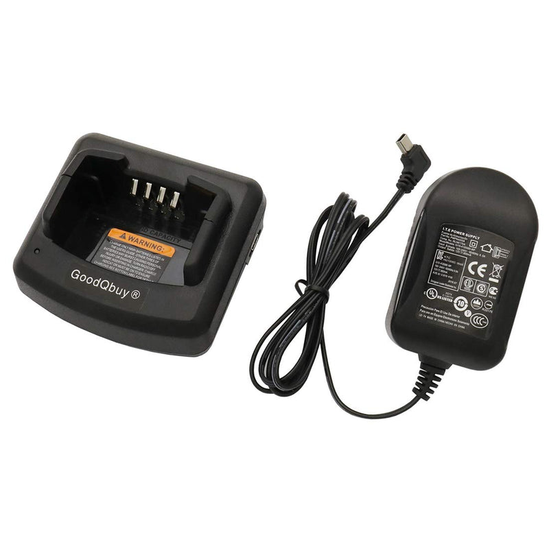 [Australia - AusPower] - GoodQbuy Desk Rapid Charger is Compatible with Motorola CP110 RDM2070D RDU4100 RDU4160D RDV2020 RDV5100 RDU2020 RDU2080D RLN6351 RLN6308 RLN6305 