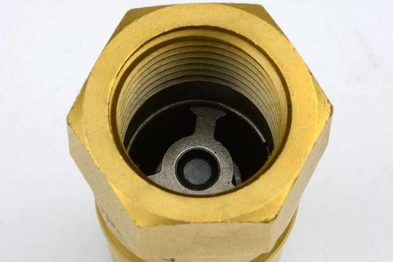 [Australia - AusPower] - TEMCo 1/2" Female NPT Thread 1/2" Body Pair Hydraulic Coupler ISO 7241B Poppet ValveQuick Connect for Tractors and Ag Equipment Fits Pioneer Parker Format - HF0072 (HF0070 + HF0071) 