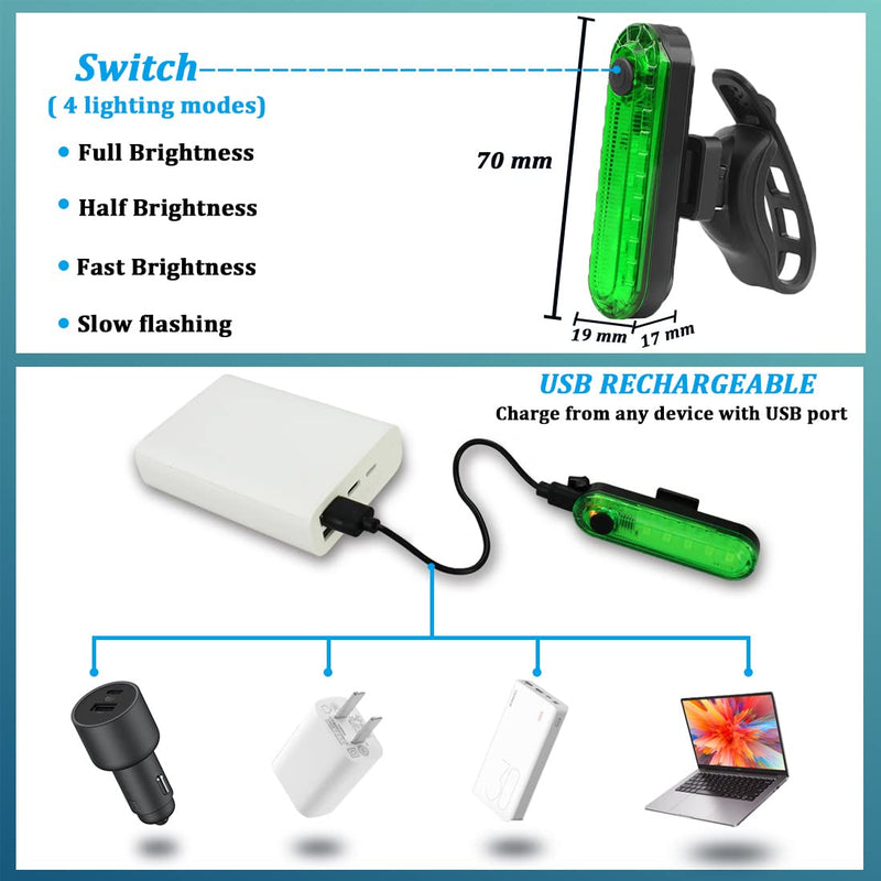 [Australia - AusPower] - Botepon Kayak Battery Operated Navigation Lights, Boat Bow Lights And Stern Lights, Waterproof Kayak Lights For Night Kayaking, Night Fishing Lights For Pontoon Boat, Bass Boat, Dinghy 
