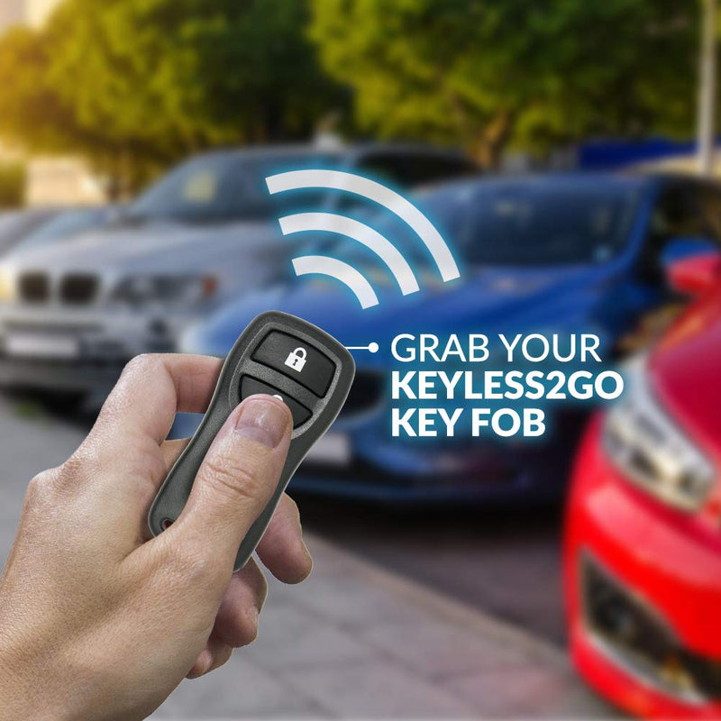 [Australia - AusPower] - Keyless2Go Replacement for Keyless Entry Car Key Fob Remote for KBRASTU15 CWTWB1U733-2 PACK 