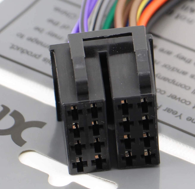 [Australia - AusPower] - Xtenzi Car Radio Wire Harness Compatible with Power Acoustik CD DVD Navigation in-Dash - XT1784 