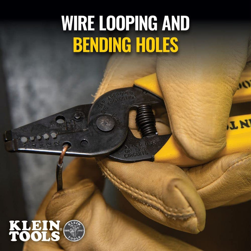 [Australia - AusPower] - Klein Tools 11048 Dual Wire Stripper Cutter for Solid Wire 