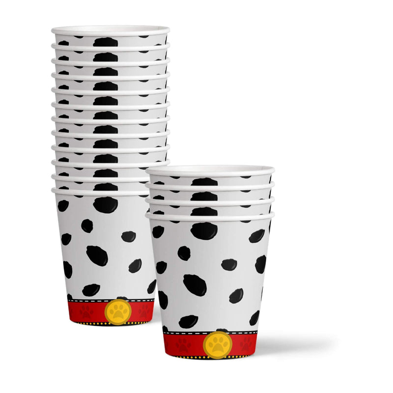 [Australia - AusPower] - Dalmatians Birthday Party Supplies Set Plates Napkins Cups Tableware Kit for 16 