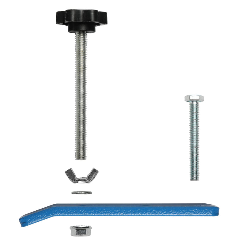 [Australia - AusPower] - Genmitsu 4 Pack Hold Down Clamp Kit, CNC Router Clamp for Woodworking and Metalworking, 3-7/20''L x 4/5'' W x 2-7/10''H, Compatible with CNC Router Machine PROVerXL 4030 &3040 Extension Spoilboard 