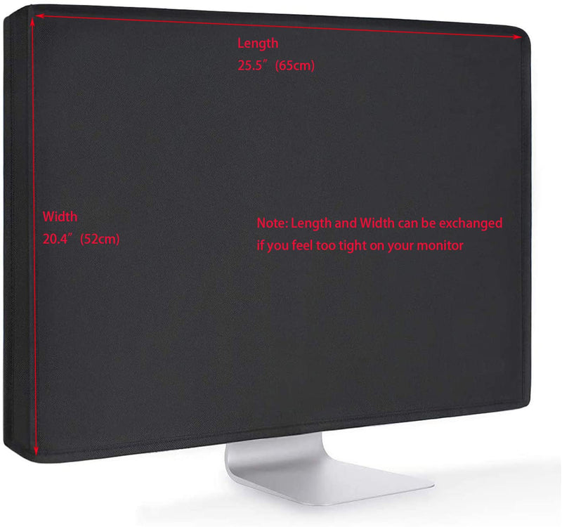 [Australia - AusPower] - Covering All Ports Computer Gaming Monitor Dust Cover 26 - 27 Inch, Universal Monitor Jackets for Desktops Gaming PC Computer Monitor Dust Covers Compatible for iMac 27 inch 