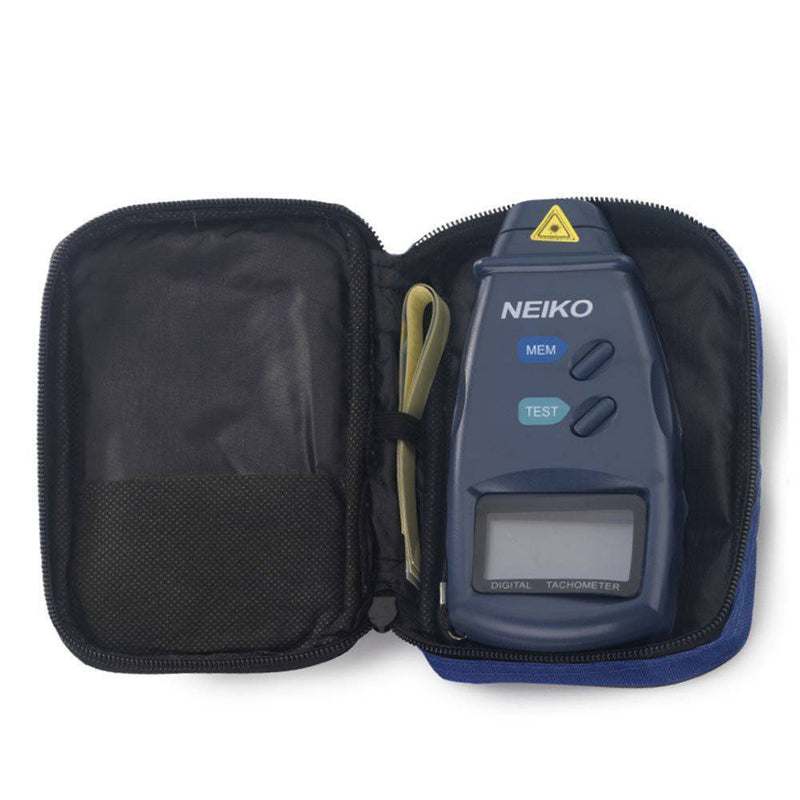 [Australia - AusPower] - NEIKO 20713A Digital Tachometer, Noncontact Laser Photo Sensor with 2.5 to 99,999 RPM Accuracy, RPM Gauge Marker with Batteries Included 